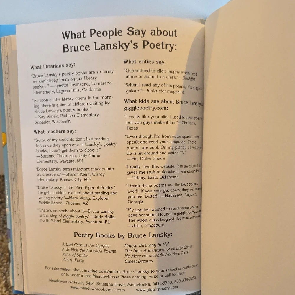 If Pigs Could Fly Book by Bruce Lansky - Children's Poetry Book